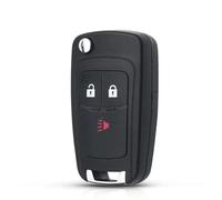Chiave Guscio Cover Compatibile Con Chevrolet Per Spark 2012 2013 2014 2015 2016 1 Pz 3 Pulsanti Flip Custodia Per Chiave A Distanza Per Auto Copertura Per Chiave Per Auto