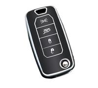 Chiave Guscio Cover Compatibile Con Jeep Per Renegade Per Compass 2016 2019 1 Pz 4 Pulsanti Custodia Protettiva Chiave Auto. Custodia Protettiva Chiave Flip Per Auto Cover Protettiva Chiave(Color 1)