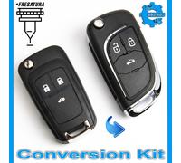 CHIAVE GUSCIO PER CHEVROLET CAMARO CRUZE EQUINOX KIT DI CONVERSIONE + FRESATURA