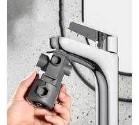 Chiave idraulica 16 in 1 con chiave multifunzione per rubinetto e chiave di rimozione aeratore, estrattore nucleo valvola per kit di riparazione rubinetto, strumento beccuccio per lavello da cucina e