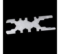 Chiave in acciaio legato Strumento di installazione del rubinetto Strumenti di riparazione per l'installazione del rubinetto della doccia del bagno