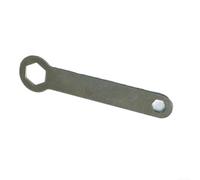 Chiave in ferro da 142 mm con apertura da 20 mm per 110 applicazioni con macchine per pietre nuvolose, con spessore di 10 mm e manico da 32 mm