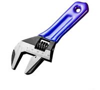 Chiave inglese leggera e compatta regolabile per cassette degli attrezzi, cassetti o tasca per l'impianto idraulico domestico e uso automatico (15,2 cm)