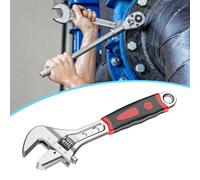 Chiave inglese regolabile con in acciaio al carbonio, utensile manuale