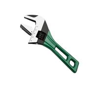 Chiave inglese regolabile in acciaio al carbonio resistente alla ruggine, facile da trasportare, adatta per gli appassionati di meccanici, strumento di riparazione