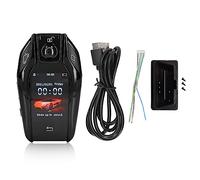 Chiave Intelligente Universale per Touch Screen LCD TK800+, Accesso Remoto Senza Chiave per Tutti i Pulsanti del Motore di Avviamento e Arresto (Nero)