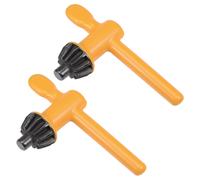 Chiave mandrino pilota 8.9mm 11 denti per 5-20mm Mandrino giallo 2pz