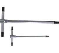 CHIAVE MASCHIO ESAGONALE A "T" 3 ESTREMITA' (Misura 14 mm. L. 340 mm.)