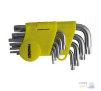 Chiave Maurer Torx Corta Con Foro Serie Acciaio Cromo Vanadio Pz 9 - T10-T50