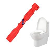 Chiave Montaggio Sedile WC, Asse WC, Chiave di Montaggio per la Seduta del Wc con giunto, Universale, Riparazione Del Sedile Del WC, Asse Water, Sedile WC Universale 10/13/17 mm (Rosso)