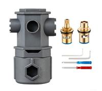 Chiave multifunzione 16 in 1 per rubinetti da cucina e bagno, aeratore e valvola angolare con punte esagonali, compatibile con dispositivi da 22 mm/24 mm/35 mm/40 mm (A)