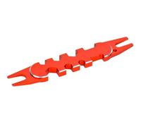 Chiave multifunzione in alluminio per auto RC, droni e veicoli fuoristrada, 4/4,5/5/5,5/5,5/7/8 mm con dispositivo di rimozione dell'estremità a sfera, design compatto in metallo leggero, rosso o blu