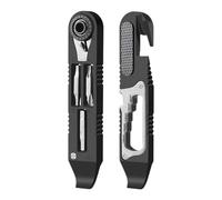 Chiave Multiutensile - Chiave A Cricchetto Portatile, Design Ergonomico Ad Alta Resistenza, Strumento Di Precisione Leggero Utensile Versatile Per La Riparazione Della Bici Per Una Manutenzione Effici