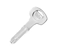 Chiave ottone nichelato 6 perni - 5 pz
