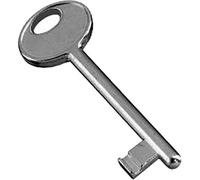 CHIAVE PATENT NICHELATA AGB - ZAMA n° 12- 10 pezzi
