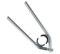 Chiave per aeratore elettrolitica di precisione per rubinetto, compatibile con la maggior parte dei comuni aeratori per rubinetti con diametro esterno da 21,5 mm a 27 mm (acciaio al carbonio lungo)
