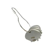 Chiave per aeratore per rubinetto, in acciaio , estrattore per aeratore per lavello, strumento di manutenzione idraulica, accessorio di riparazione, pratica attrezzatura per la manutenzione delle