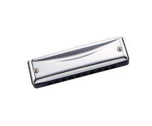 Chiave Per Armonica A Bocca Per Arpa Blues A 10 Fori Di Strumento Musicale C/D/E/F/G/A/Bb Per Principianti Con Coperchio In Nastro(E)