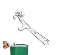 Chiave per barile, strumento multifunzione per rimuovere carichi pesanti in alluminio, strumento per aprire secchi, per tamburi di vernice, barili, acqua, sottaceto, industria, officina, casa e
