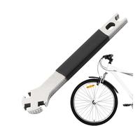 Chiave per bicicletta a raggi - Strumento di centraggio dei cerchioni in acciaio, chiave per raggi regolabile, dispositivo di riparazione compatto, per l'allineamento della ruota per la