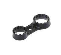 Chiave per bicicletta, accessori professionali per smontaggio forcella anteriore, strumento di riparazione parti chiave leggera a doppia testa, facile da usare, piccola per SR Suntour XCT XCM XCR