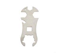 Chiave per bombola di gas regolabile, 13 mm-19 mm, in acciaio inox, portatile, per bottiglie da 5 kg e 11 kg, barbecue all'aperto e uso in campeggio