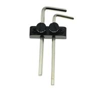Chiave per chitarra e basso, chiave a brugola, supporto per chiave per chitarra elettrica, tremolo e paletta in metallo