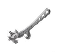Chiave per coperchio del secchio in lega di alluminio e strumento di apertura per secchi e contenitori, utensile manuale versatile per casa, officina e uso in cantiere, compatibile con secchi in