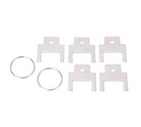 Chiave per Distributore Carta, Acciaio Inox Resistente, 5 Pezzi - Compatibile Kimberly Clark, Uso Universale Manutenzione Facile