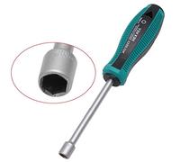 Chiave per driver a bussola in metallo Cacciavite Dado esagonale per chiave Nutdriver Strumento manuale 8mm Strumenti Scatola di stoccaggio con ruote di grandi dimensioni