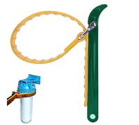 Chiave per Filtro dell'Olio a Nastro da 8 Pollici - Diametro 50-150 mm, Con Cinghia in Gomma per Installazione e Riparazione (Verde)