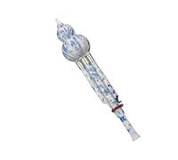 Chiave Per Flauto Hulusi Di Livello Professionale A 7 Fori In C "porcellana Blu E Bianca" Design Durevole Adatto Ai Principianti Novizio Hulusi