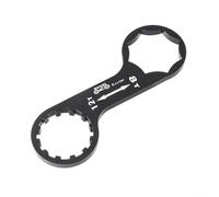 Chiave per forcella della bicicletta, chiave per forcella anteriore, strumento di regolazione della forcella MTB, in lega di alluminio, per chiave per XCR/XCT/XCM/RST Mountain per forcella della bici