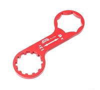 Chiave per forcella della bicicletta, strumento per forcella anteriore per MTB, strumento di regolazione della forcella in lega di alluminio, per XCR/XCT/XCM/RST, chiave per tappi forcella mountain