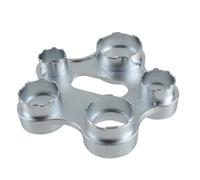 Chiave Per Gorgogliatori Rubinetti In Metallo Aeratori Uscita Acqua 6 In 1 Strumento Riparazione Filtro Ugello Rubinetto Sostituzione Smontaggio Strumento Impugnatura