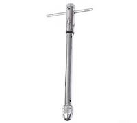 Chiave per maschi M3 M8 M5 regolabile con cricchetto e maniglia a T scorrevole, offre un controllo sicuro del rubinetto e una leva adatta per varie applicazioni con utensili manuali (M5-12 allungata)