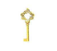Chiave per mobili, compatibile con serratura "universale" - modello H/1001 (Oro Lucido)