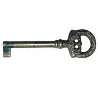 Chiave per Mobili Ottone Antico Metal Style misura 42 mm