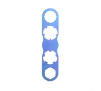 Chiave per pedali per bicicletta Look For Keo Full Series, strumento di rimozione dei pedali in lega CNC con design ergonomico, per riparazione di precisione per la manutenzione del ciclismo (viola