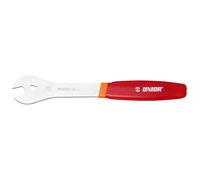 Unior Chiave per pedali 1613 - 15 mm ergonomica in acciaio 270 mm taglio a laser - Rosso