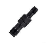 Chiave per rubinetto a doppia estremità da 10 mm e 18 mm, in acciaio trattato termicamente ad alta durezza e finitura annerita resistente alla ruggine, per il ripristino della filettatura (confezione