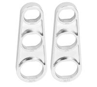 Chiave per Rubinetto a Doppia Faccia da 2 Pezzi Lega di Zinco Premium Resistente Alla Ruggine Facile Manutenzione Dimensioni Versatili Maneggevolezza Comoda per L'installazione del Rubinetto