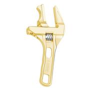 Chiave per rubinetto regolabile - Ampia chiave a scimmia, grande rubinetto, strumento sottile e leggero | 6 - 68 mm versatile accessorio di riparazione per tubi da bagno e pipeline domestiche Wartu