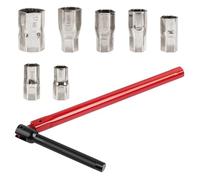 Chiave per Rubinetto Sottolavello, 8-17mm Chiave per Dadi Rubinetti, Chiave Rubinetto Lavello, Chiave a Tubo per Rubinetti, Chiave per Miscelatore, Utensile per L'installazione dei Rubinetti