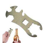 Chiave per serbatoio, chiave cilindrica, chiave in acciaio, chiave per serbatoio di ossigeno, accessorio portatile multifunzionale per campeggio all'aperto