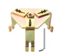 Chiave per tappo serbatoio - Chiave regolabile a 3 ganasce | Chiave ad anello per collare resistente | Strumento accessorio per auto per smontare rapidamente l'installazione | Chiave regolabile per