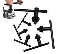 Chiave per Trapano, Drill Chuck Key, Chiave per Mandrino, Adatto per la Maggior Parte Degli Utensili e Dei Mandrini per Trapano, Soddisfa le Tue Esigenze di Sostituzione, 6 Pezzi (4/6/10/13/16/20mm)