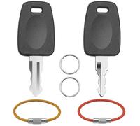 Chiave per TSA, 2 chiavi per T-S-A 002 007 Master bagagli Lock Keys + 2 portachi