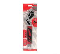 Chiave per tubi autoregolante in acciaio con design a tre denti e impugnatura a incastro su entrambi i lati per un migliore controllo su bulloni, dadi e viti (15,2 cm)