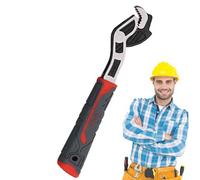 Chiave Per Tubo Idraulico - Spanner Metallo Robusto, Strumento Per Maniglia A Molla Regolabile, Accessorio Per Mano Utility Affidabile, Attrezzature Di Riparazione Multiuso | Chiave Regolabile